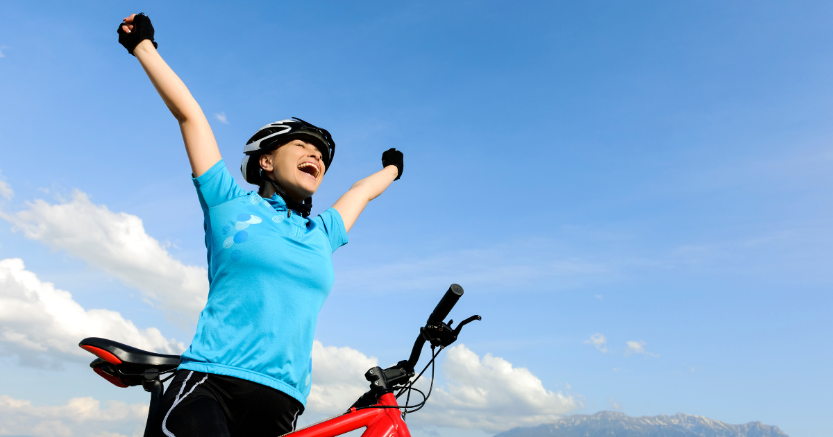 Did you know that cycling regularly will help you live longer!
